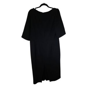 RACHEL ROY Plus Size Short Sleeve LBD Black -‎ Size 16